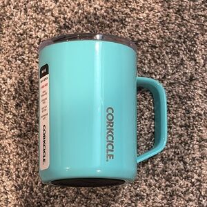 🎉BRAND NEW 🎉 Corkcicle 16oz Coffee Mug, Stainless Steel in Gloss Turquoise